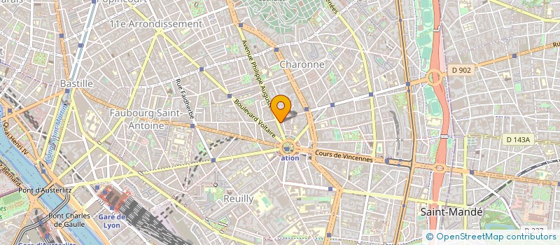 localisation de l'entreprise FDY à PARIS