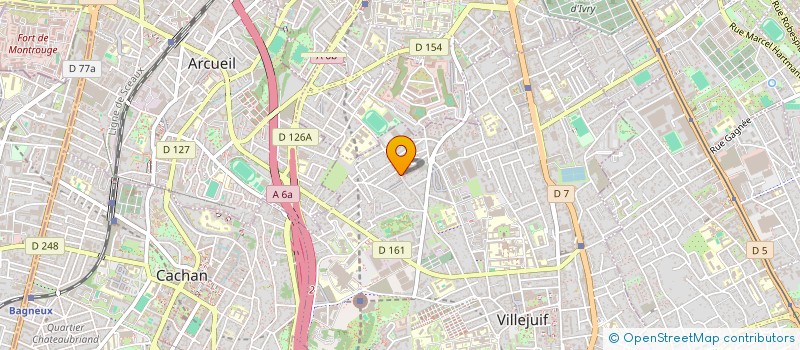 localisation de l'entreprise FE 26  VILLEJUIF