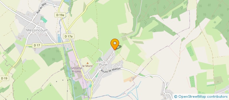 localisation de l'entreprise FE BE  MATTON-ET-CLEMENCY