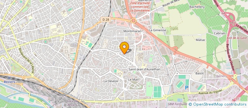 localisation de l'entreprise FE CONSEILS ET PRESCRIPTIONS à BEZIERS