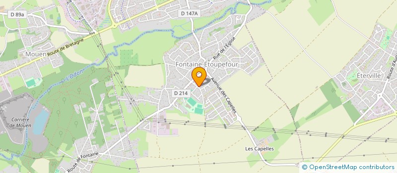 localisation de l'entreprise FE CONSULT FINANCE à FONTAINE-ETOUPEFOUR
