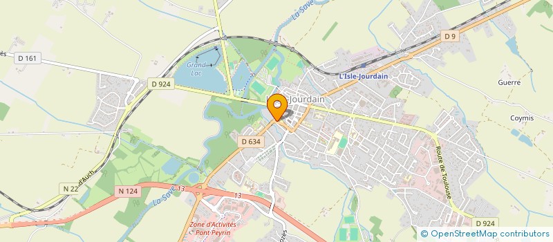 localisation de l'entreprise FE CONSULTING à L'ISLE-JOURDAIN