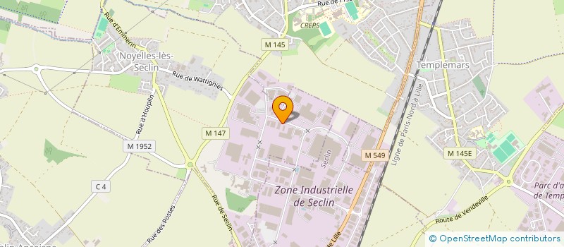 localisation de l'entreprise FE GROUP à NOYELLES-LES-SECLIN
