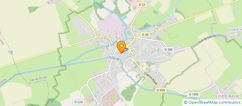 localisation de l'entreprise FE.M'S, J'OSE DIRE... J'OSE VIVRE... à DIEUZE