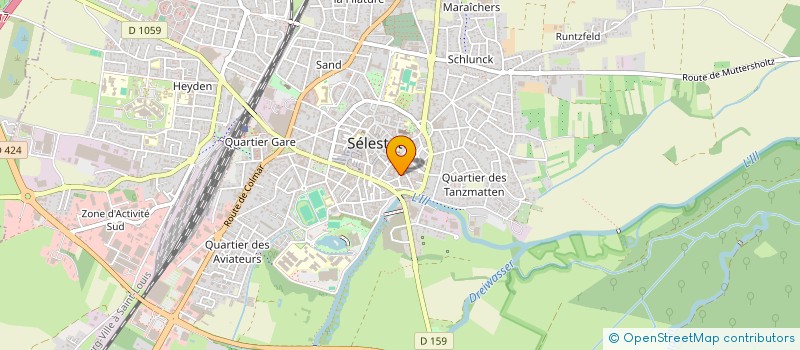 localisation de l'entreprise FE SELESTAT  SELESTAT