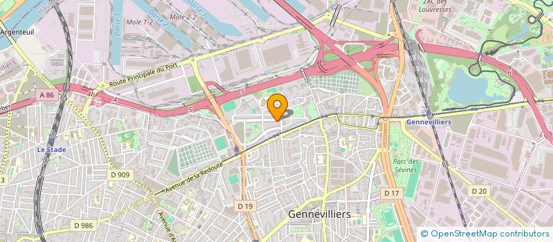 localisation de l'entreprise FE-UNEF à GENNEVILLIERS