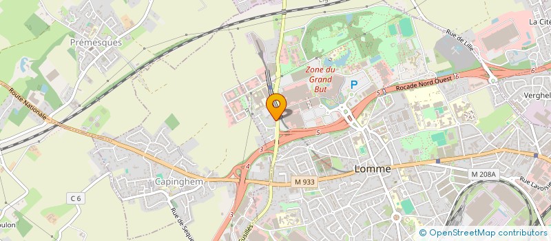 localisation de l'entreprise FEA IMMOBILIER à LILLE