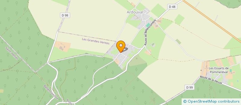 localisation de l'entreprise FEAL ELEC  ARDOUVAL