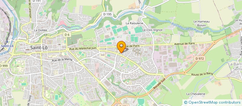 localisation de l'entreprise FEAL GROUP  SAINT-LO