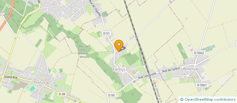 localisation de l'entreprise FEAL TROPPELET  FARBUS