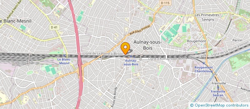 localisation de l'entreprise FEARN VISION à AULNAY-SOUS-BOIS