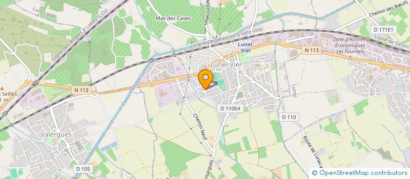 localisation de l'entreprise FEARRO  LUNEL-VIEL