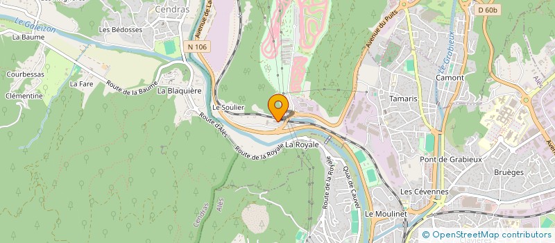 localisation de l'entreprise FEAT  NAVACELLES