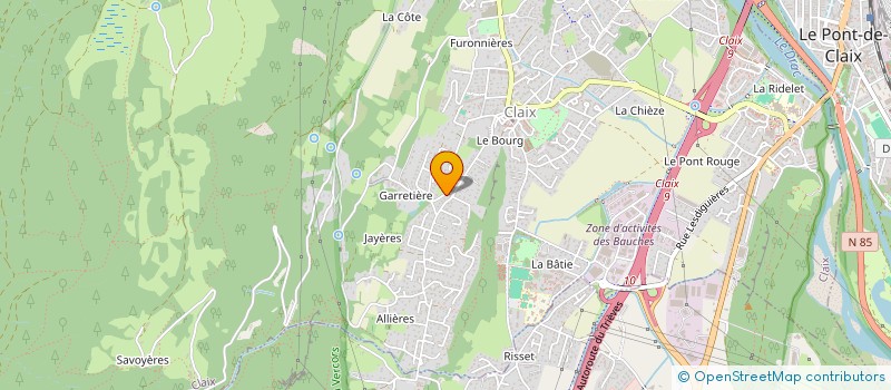 localisation de l'entreprise FEAT RACING à CLAIX