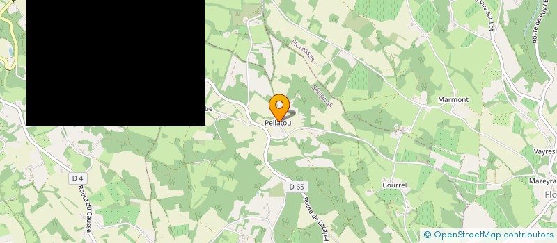 localisation de l'entreprise FEB IMMOBILIER  SERIGNAC