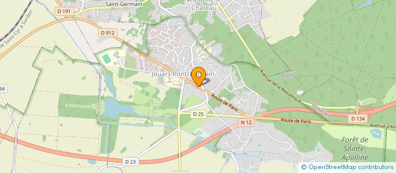 localisation de l'entreprise FEBAT  JOUARS-PONTCHARTRAIN