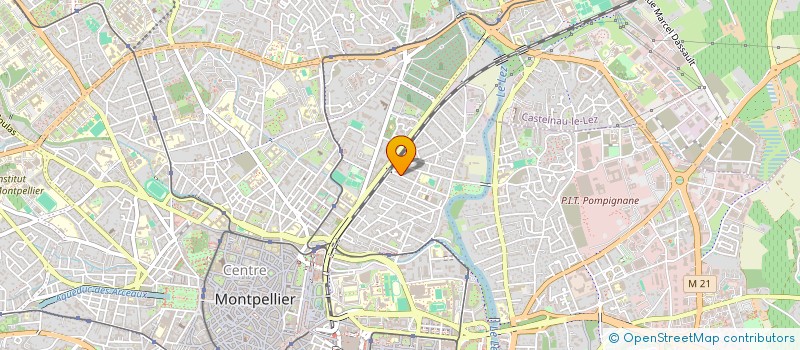 localisation de l'entreprise FEBEO HOLDING à MONTPELLIER