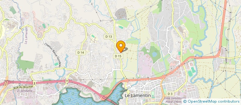 localisation de l'entreprise FEBO  LE LAMENTIN