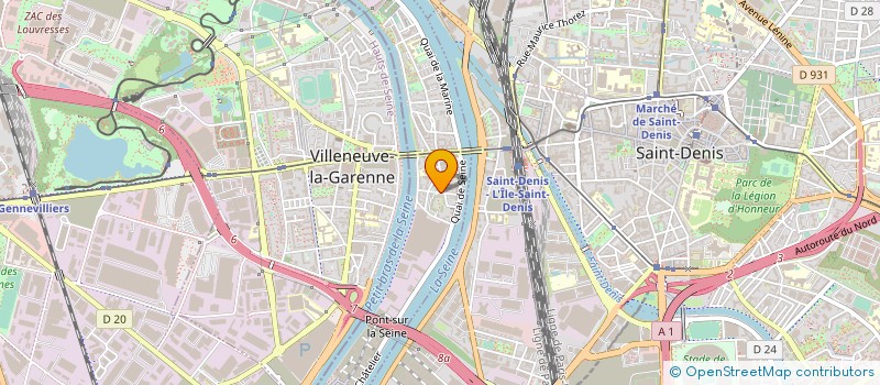 localisation de l'entreprise FEBOL VENTIL CLIM  L'ILE-SAINT-DENIS