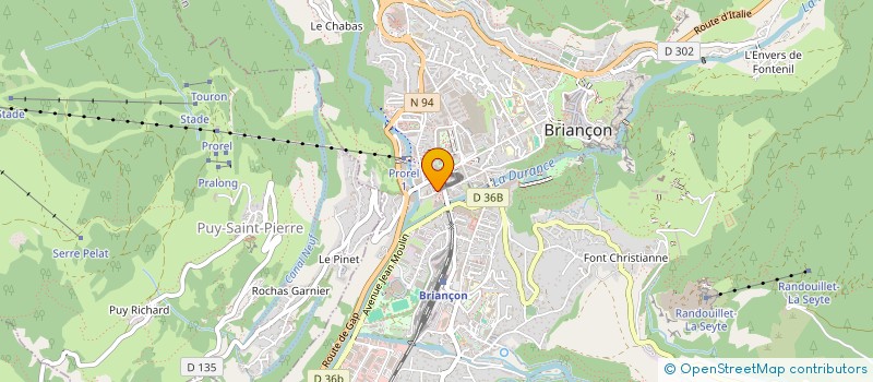 localisation de l'entreprise FEBT à BRIANCON