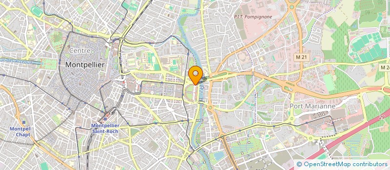 localisation de l'entreprise FEBULE PRODUCTIONS à MONTPELLIER