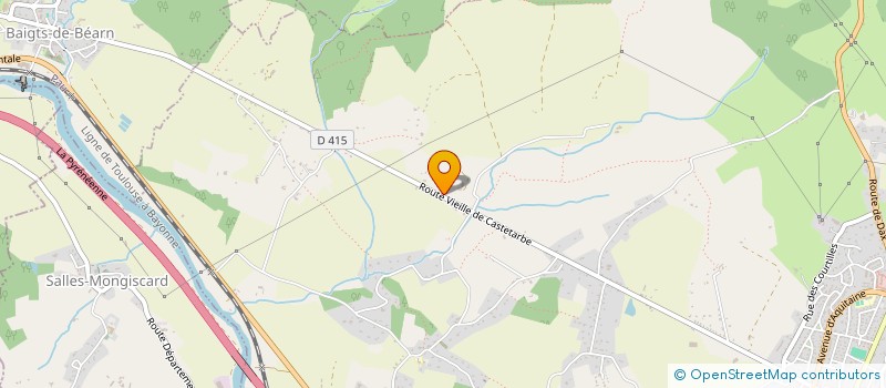 localisation de l'entreprise FEBUS  ORTHEZ