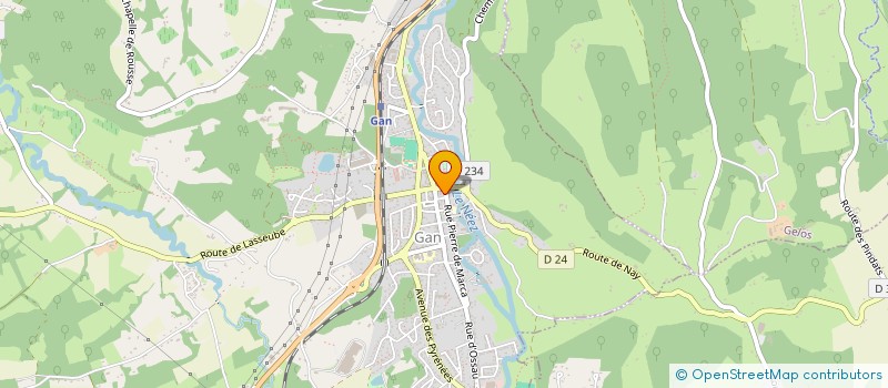 localisation de l'entreprise FEBUS EQUESTRE  LASSEUBETAT