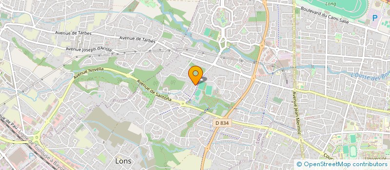 localisation de l'entreprise FEBUS ME FE  LONS