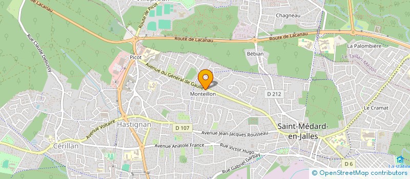 localisation de l'entreprise FEBVIMMO  SAINT-MEDARD-EN-JALLES