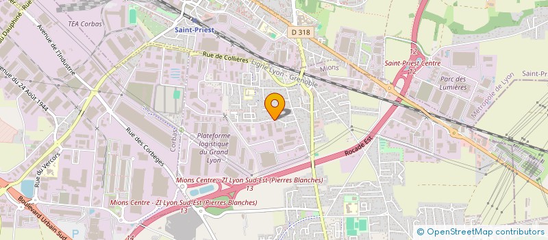 localisation de l'entreprise FEBVRE SERIGRAPHIE  MIONS