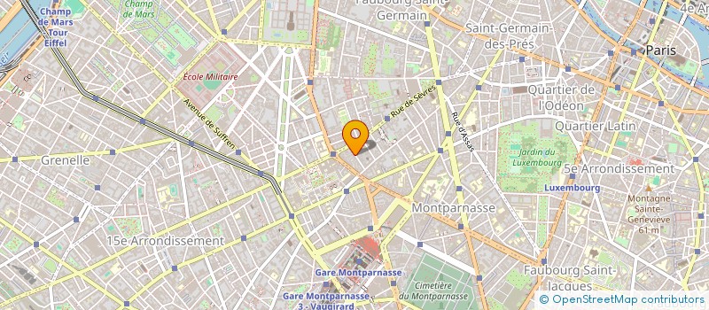 localisation de l'entreprise FEC COMMUNAUTE DES FRERES  PARIS