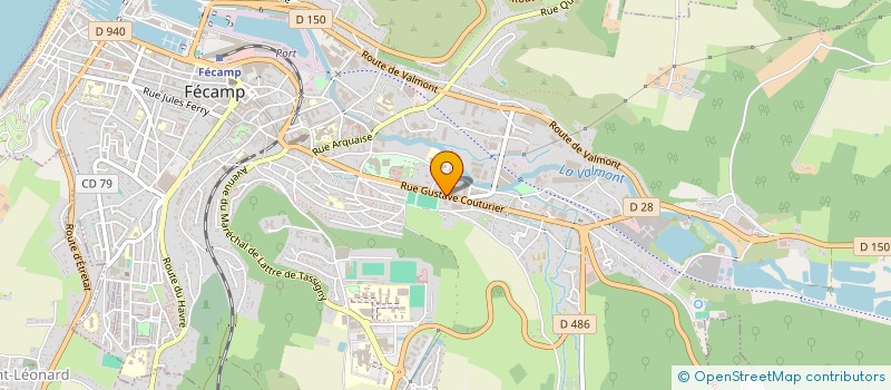 localisation de l'entreprise FECAMP AQUATIQUE CLUB  FECAMP