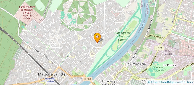 localisation de l'entreprise FECAMP FAMILY  MAISONS-LAFFITTE