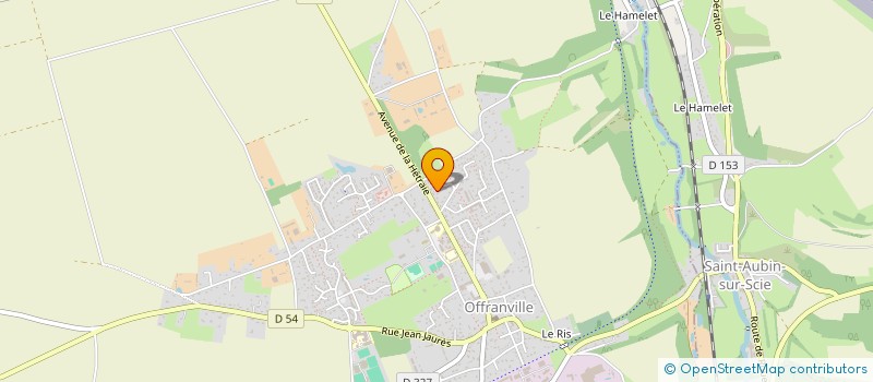 localisation de l'entreprise FECAMP MARITIME  OFFRANVILLE