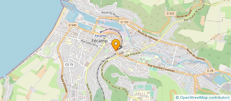 localisation de l'entreprise FECAMP VET à FECAMP