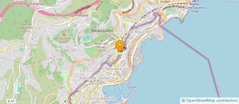 localisation de l'entreprise FECCHINO ROGER MICHEL à BEAUSOLEIL