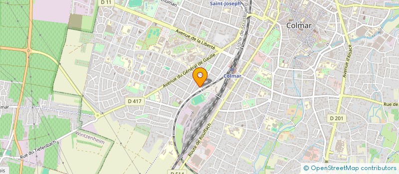 localisation de l'entreprise FECHTER IMMOBILIER  COLMAR