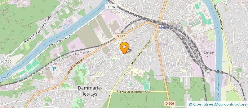localisation de l'entreprise FECOBAT à DAMMARIE-LES-LYS