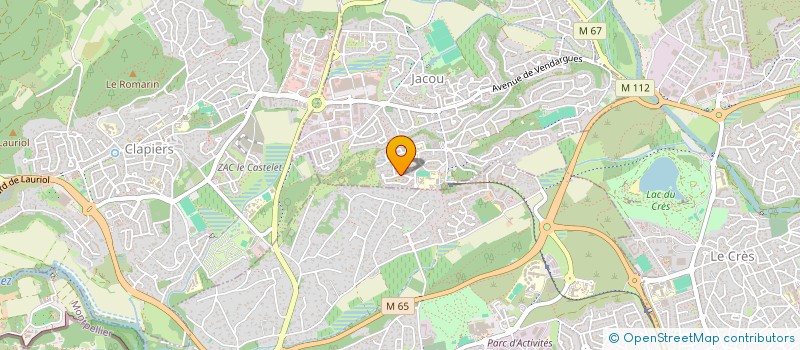 localisation de l'entreprise FECOM à JACOU