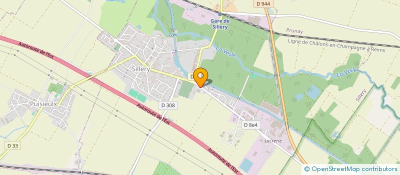 localisation de l'entreprise FECOMAP à SILLERY