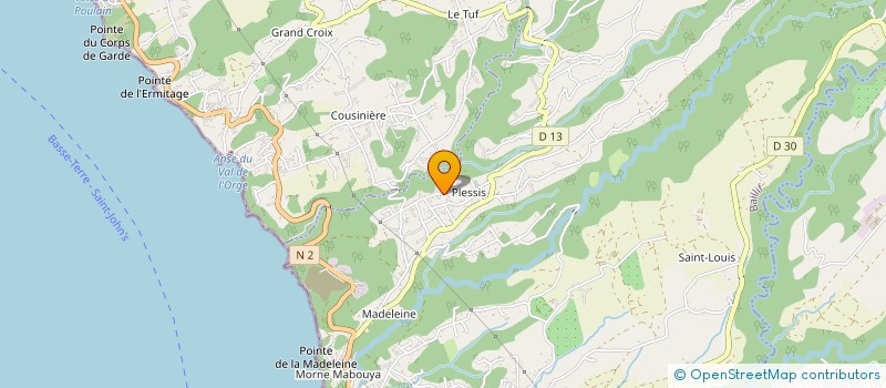 localisation de l'entreprise FECULENTS DES ILES à BAILLIF