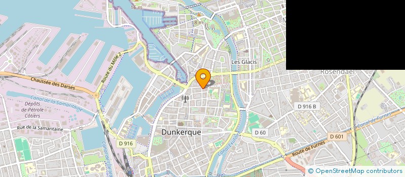 localisation de l'entreprise FED à DUNKERQUE