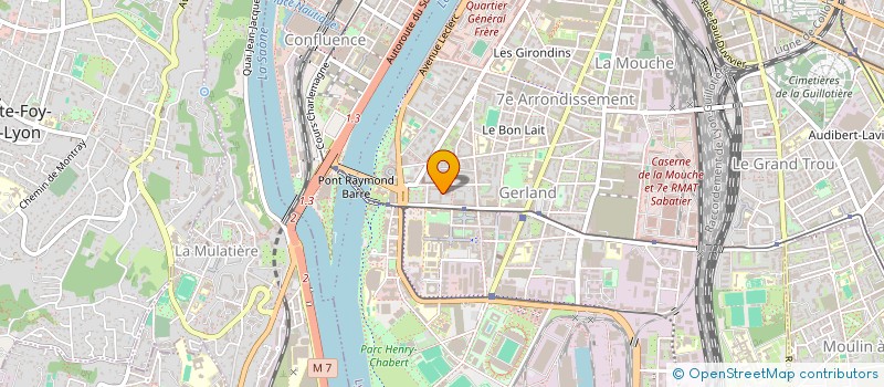 localisation de l'entreprise FED  LYON