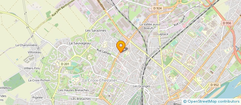 localisation de l'entreprise FED ASSOC COMBATTANTS VICTIMES DE GUERRE à BLOIS