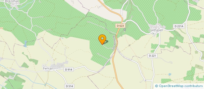 localisation de l'entreprise FED AUTISME ET SYMPTOMES ASSOCIES  FERRAN