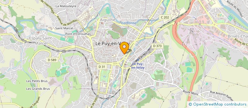 localisation de l'entreprise FED CONSEILS PARENTS ELEVES ECOLES PUBLI à LE PUY-EN-VELAY