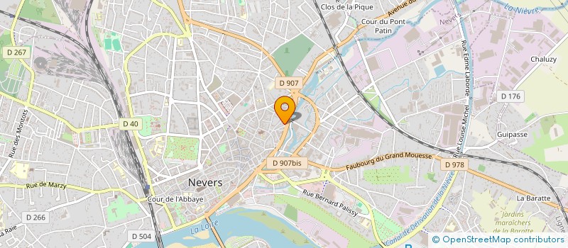 localisation de l'entreprise FED DE LA NIEVRE PARTI SOCIALISTE à NEVERS