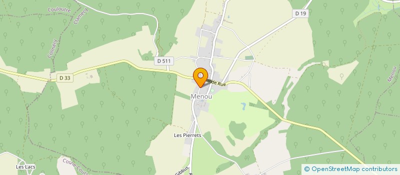 localisation de l'entreprise FED DE LIBER DU MULTIMEDIA CAMPAGNARD à COURCELLES