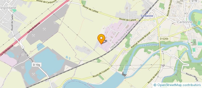 localisation de l'entreprise FED DEP CHASSEURS HAUTE GARONNE  CARBONNE