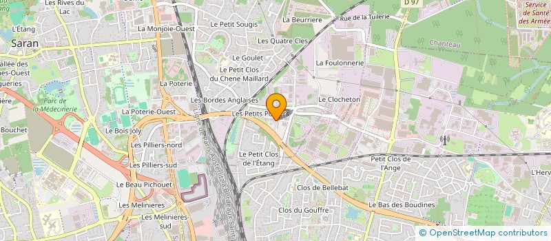 localisation de l'entreprise FED DEP GPT DEFENSE CONTRE LES ORGANISMES NUISIBLES DU LOIRET à SARAN